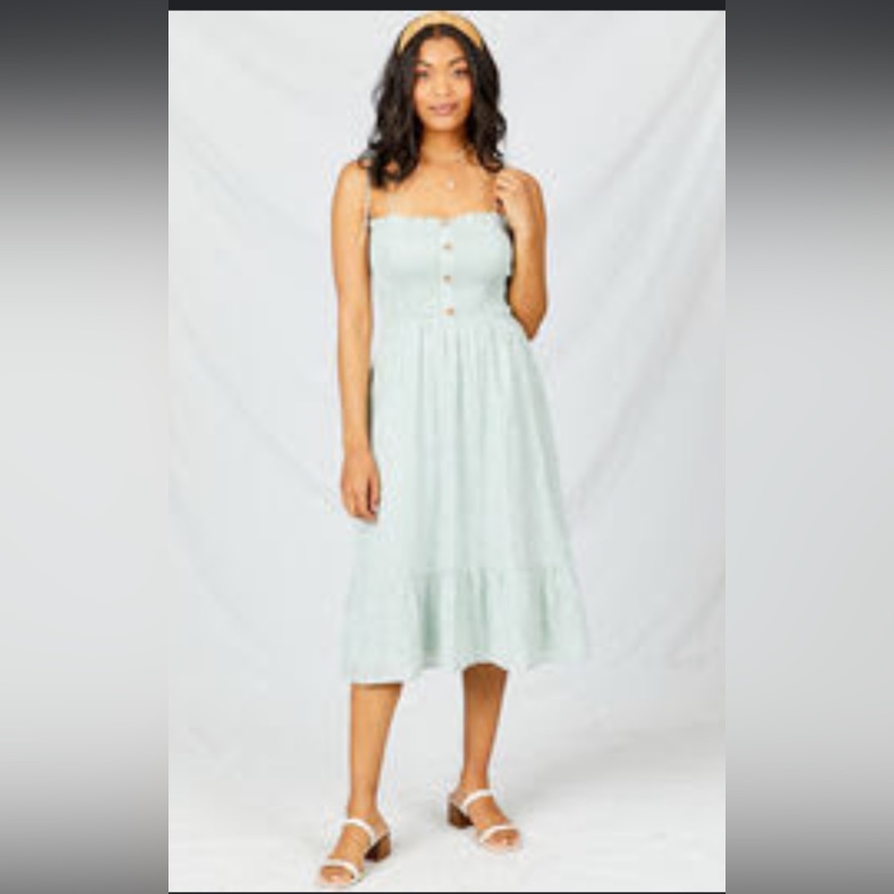 Altar’d state Grayson sage dress Size M